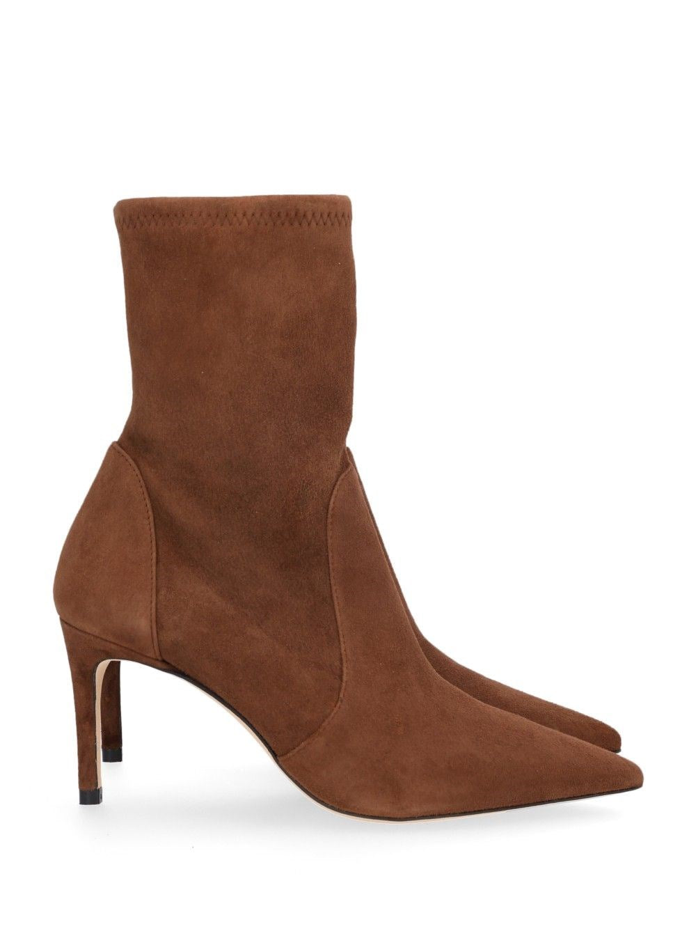 Stuart Weitzman "Stuart Power" Ankle Boots - Brown