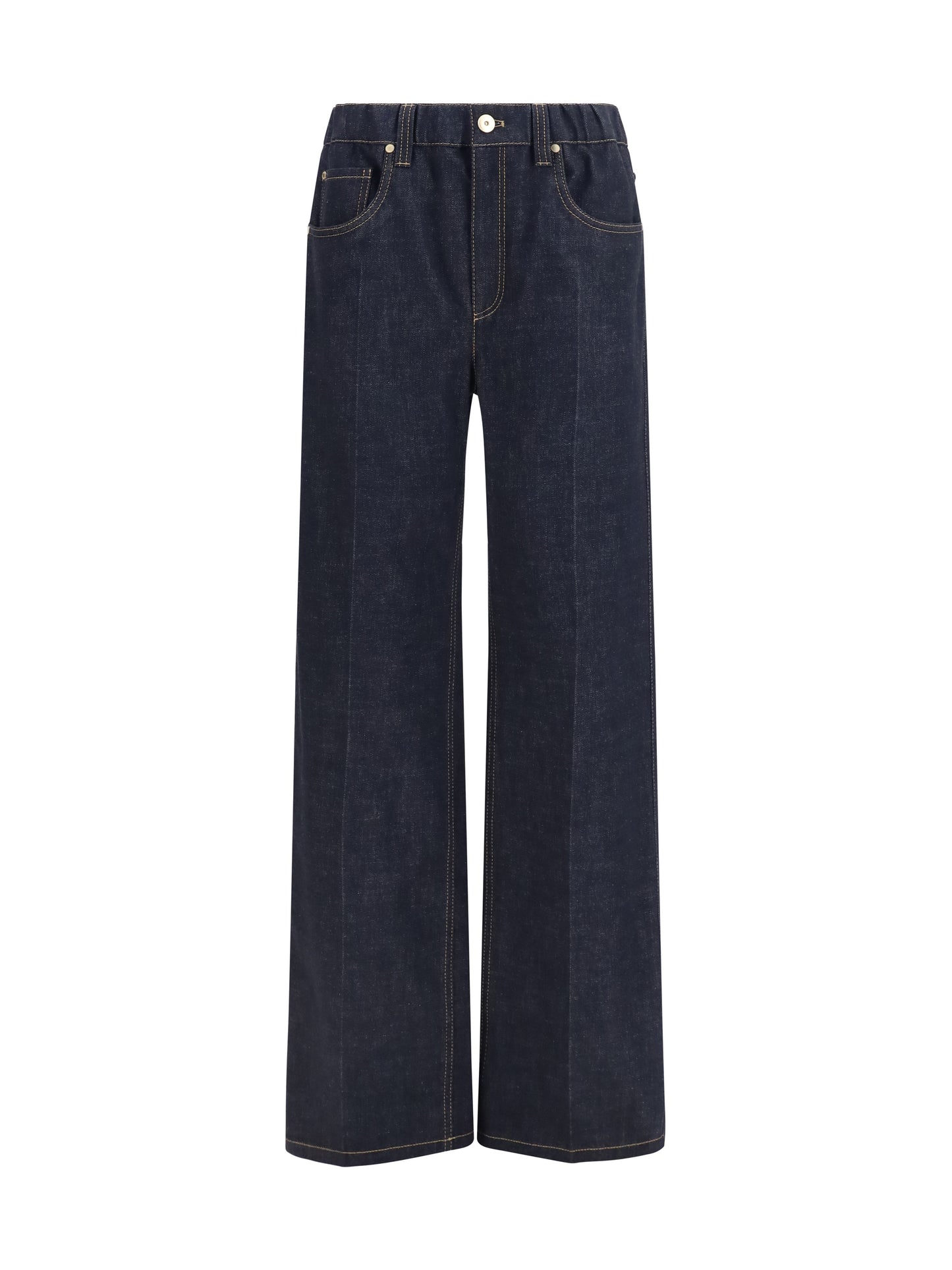 BRUNELLO CUCINELLI Palazzo denim Pants