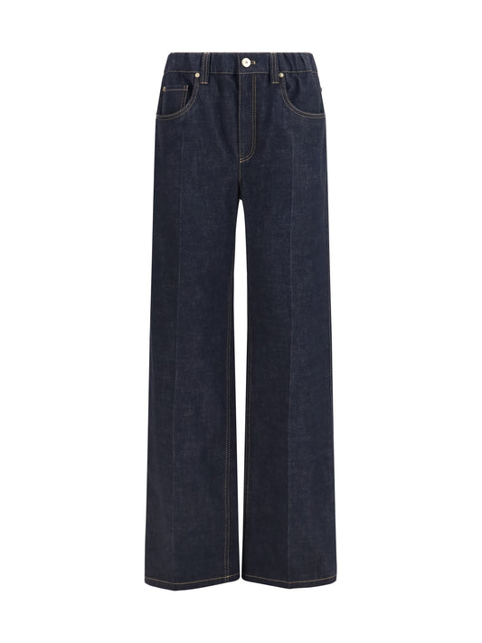 BRUNELLO CUCINELLI Palazzo denim Pants