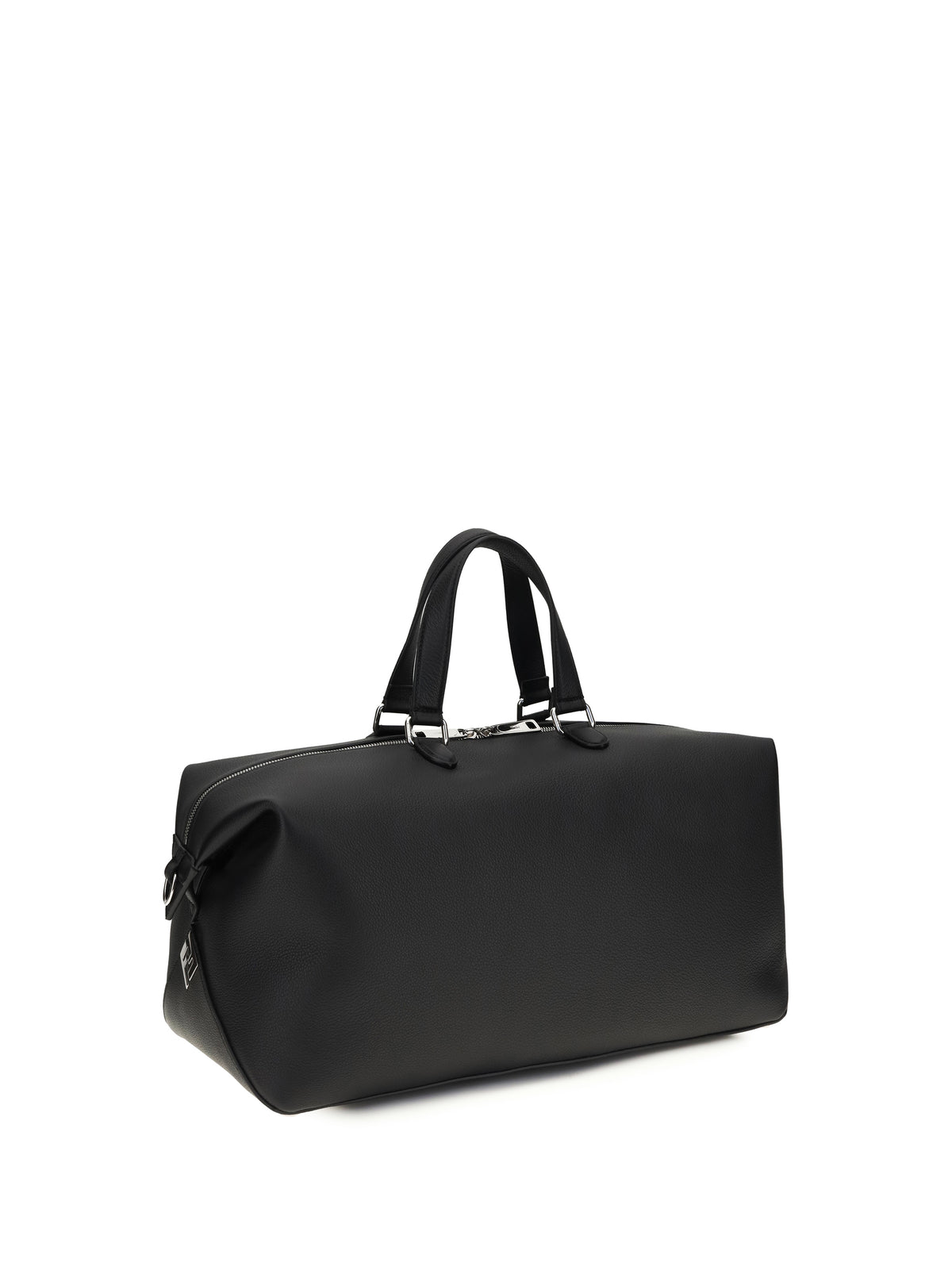 Fendi Lui Travel Duffle Bag - Nero+Palladio