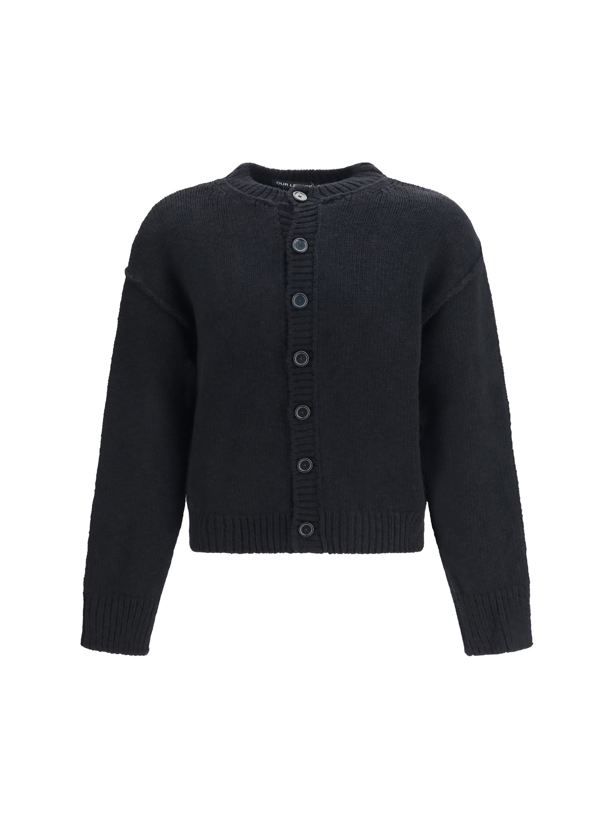 Our Legacy Pitch Cardigan - Twisted Black