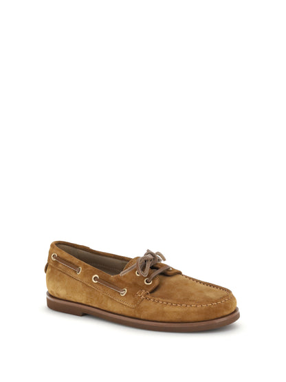 Gianvito Rossi Vandée suede Loafers - Texas+Cuoio