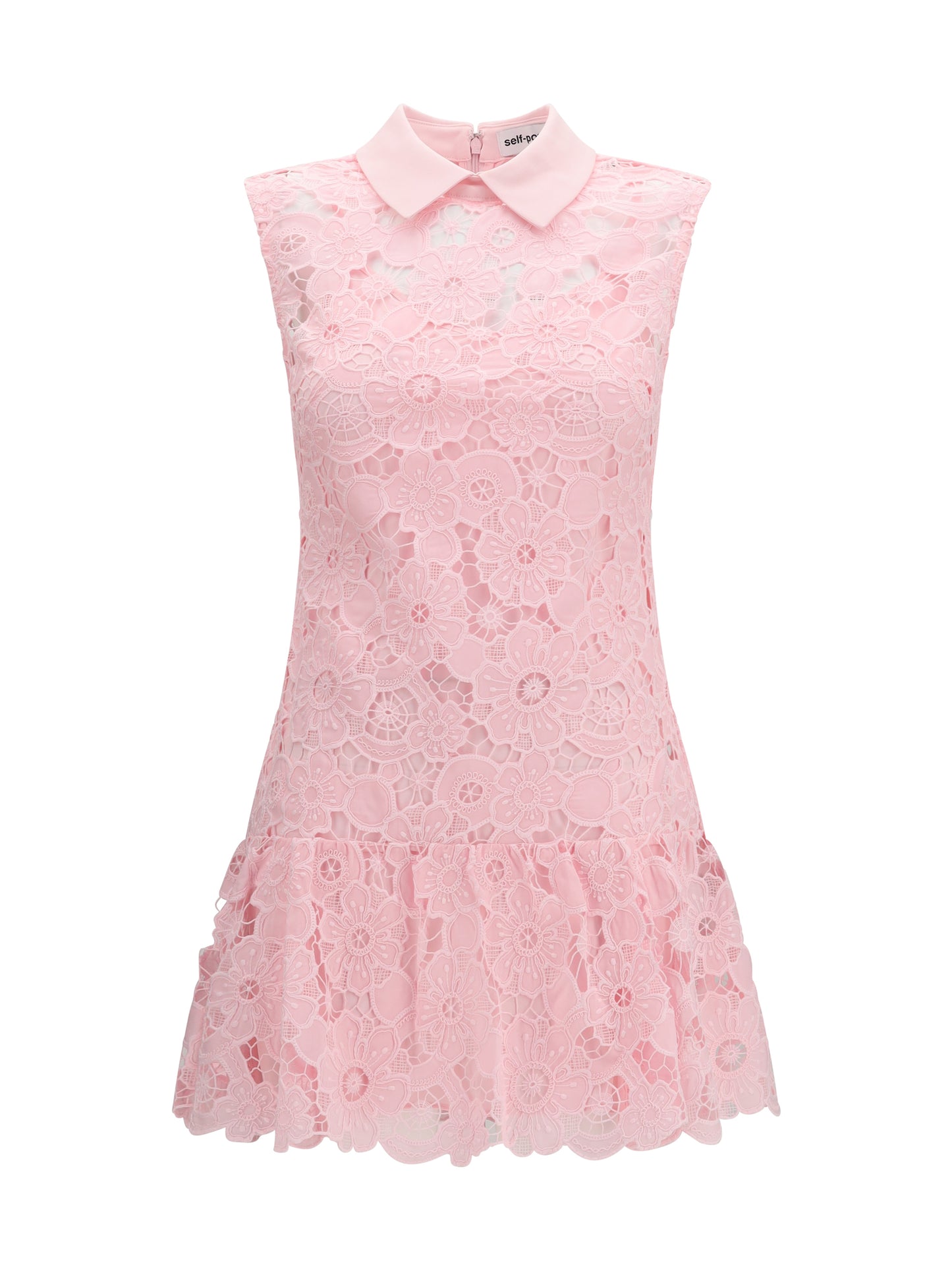 SELF-PORTRAIT Guipure mini Dress