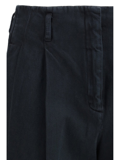 Golden Goose Cotton denim Pants - Black