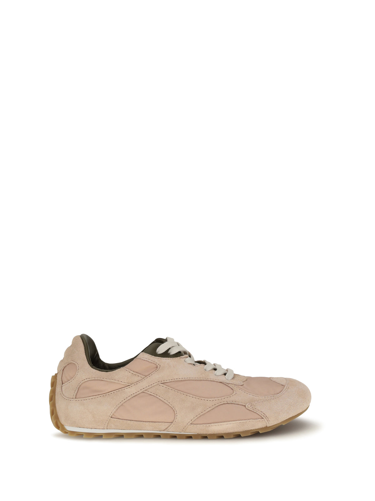 Bottega Veneta Orbit Flash Sneakers - Terra Pink/Olive Oil