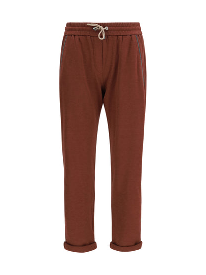 BRUNELLO CUCINELLI Pants with embellishments