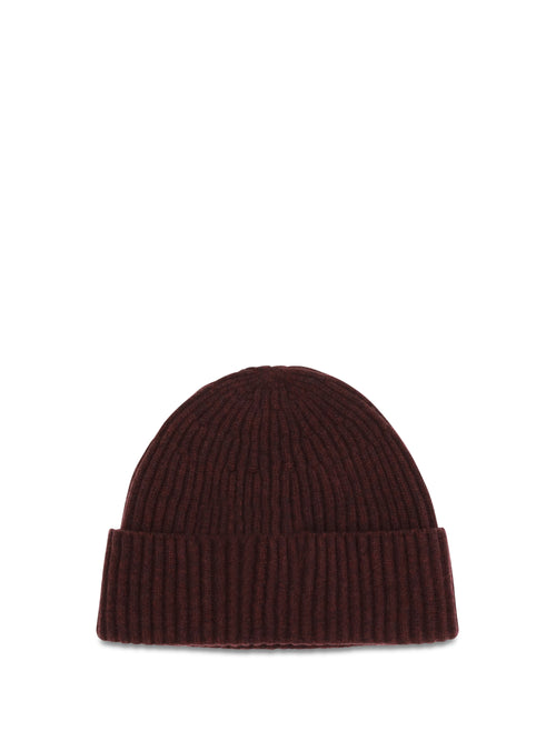 Brunello Cucinelli Cashmere Beanie - Borgogna