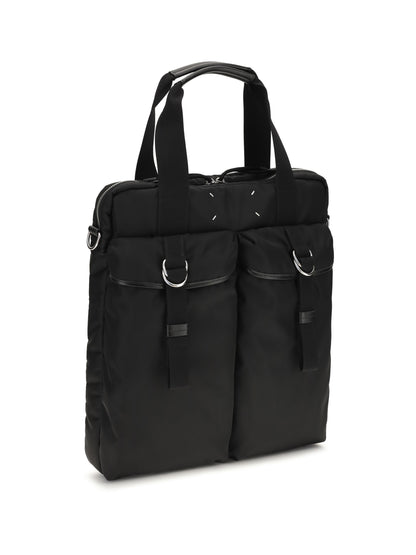 Maison Margiela High Tech Computer Handbag - Black