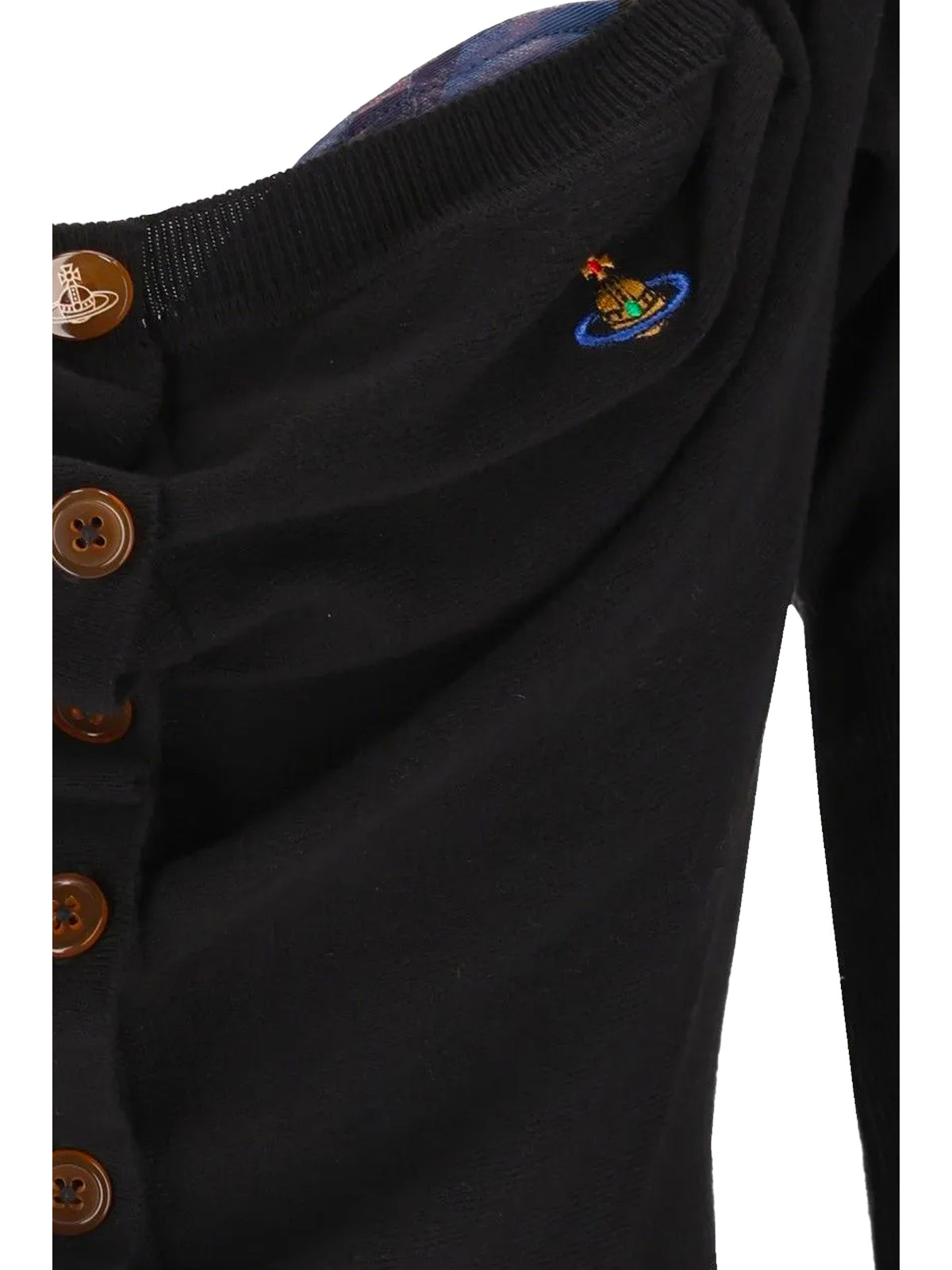 Vivienne Westwood Bea Corset Cardigan - Black