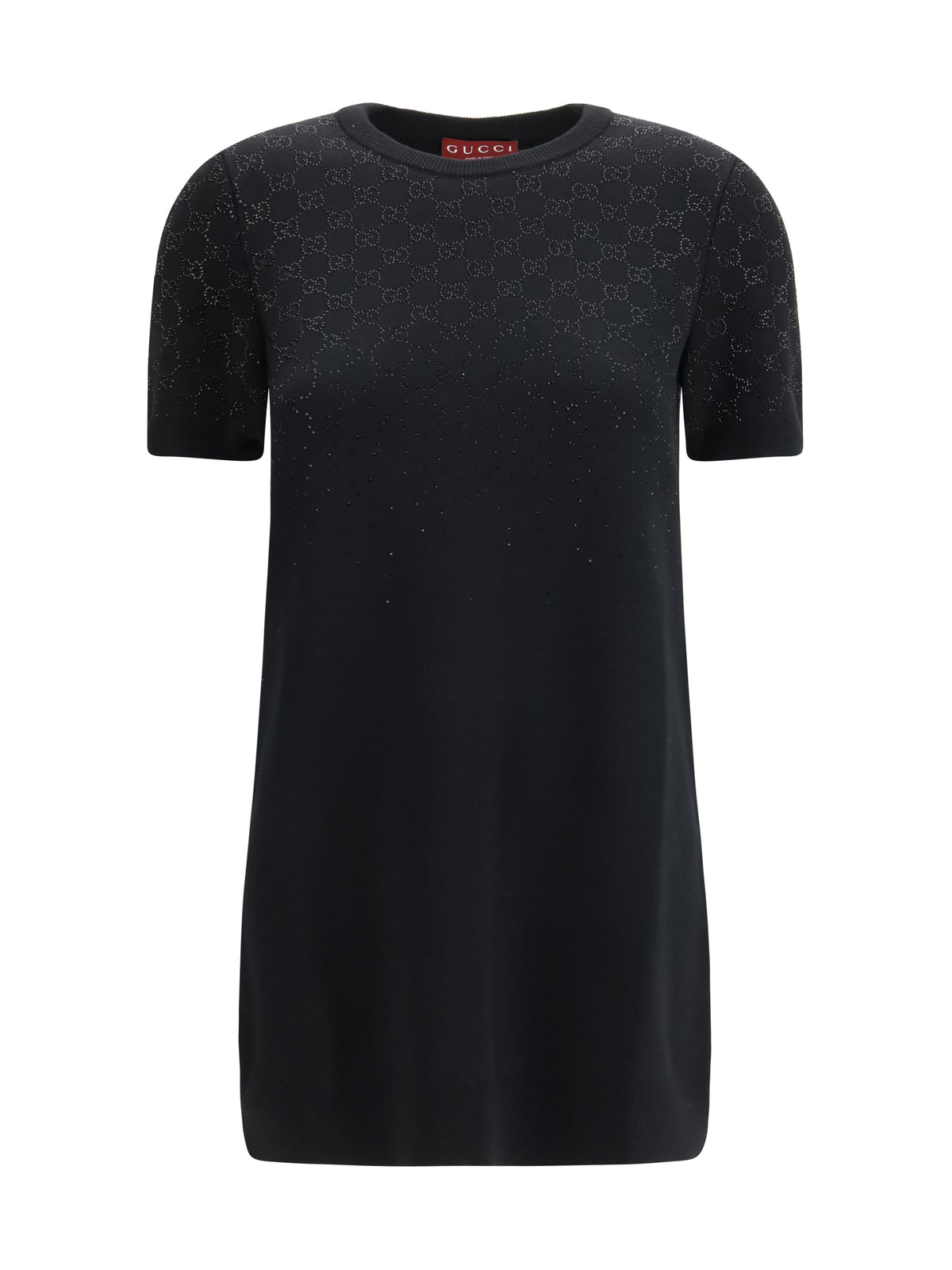Gucci Wool-blend mini Dress - Black/Mix