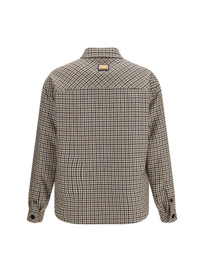 Dolce & Gabbana Quilted houndstooth wool Jacket - Patterned (Non Printed