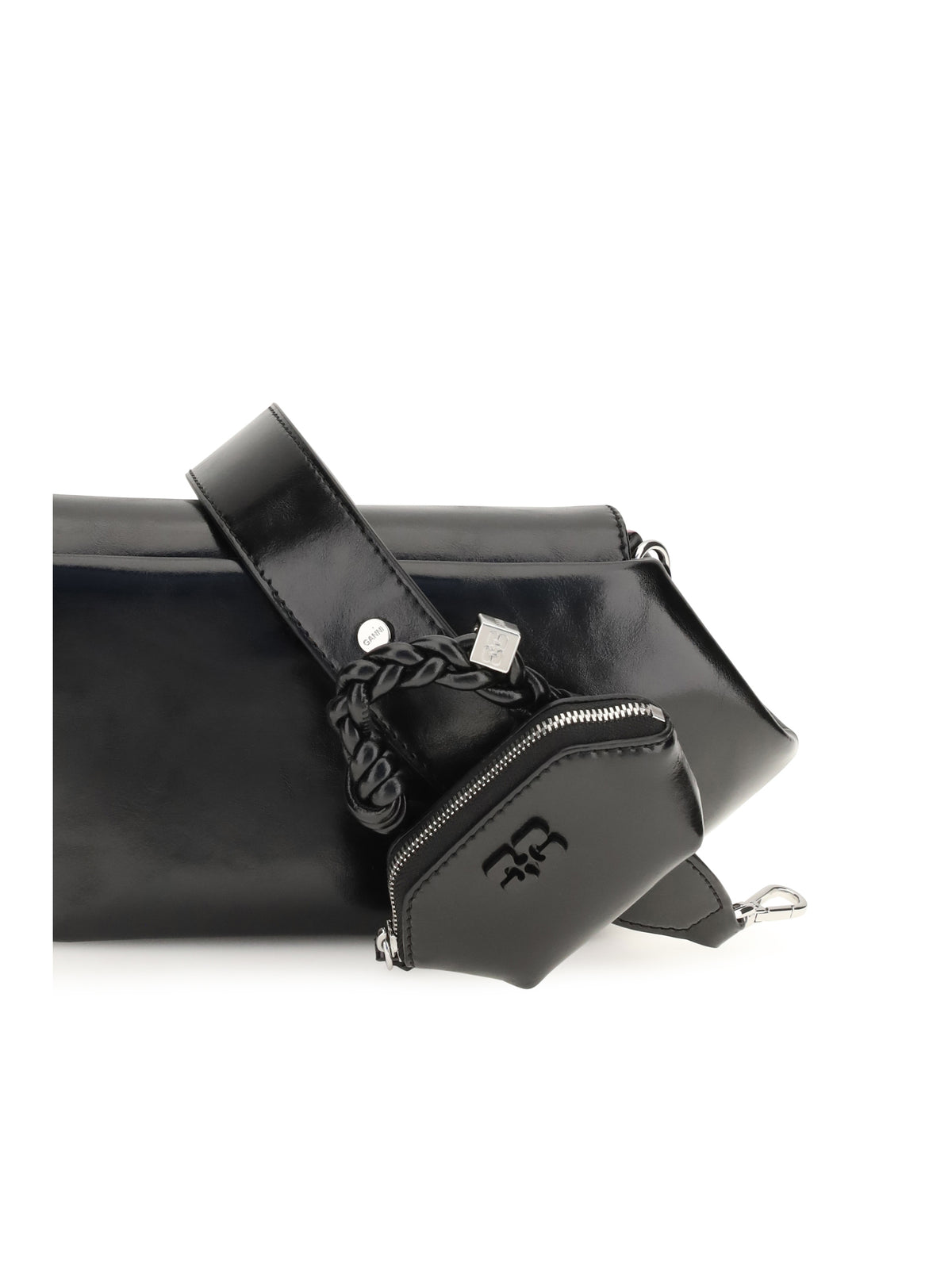 Ganni Bou East/west Box - Black