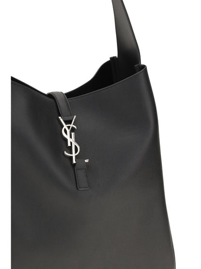Saint Laurent Le 5 à 7 large Shoulder Bag - Black