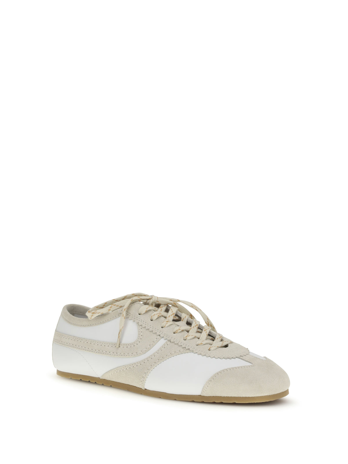 Dries Van Noten Suede Sneakers - White