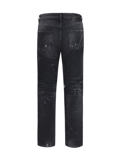 Dsquared2 Teddy dark wash stretch denim Jeans - Black