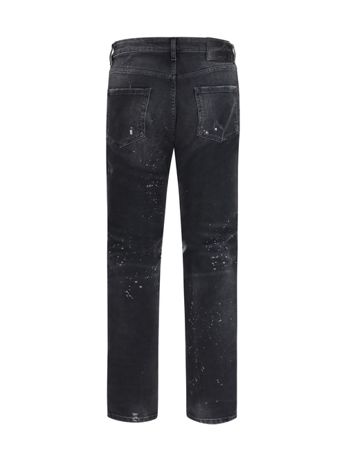 Dsquared2 Teddy dark wash stretch denim Jeans - Black