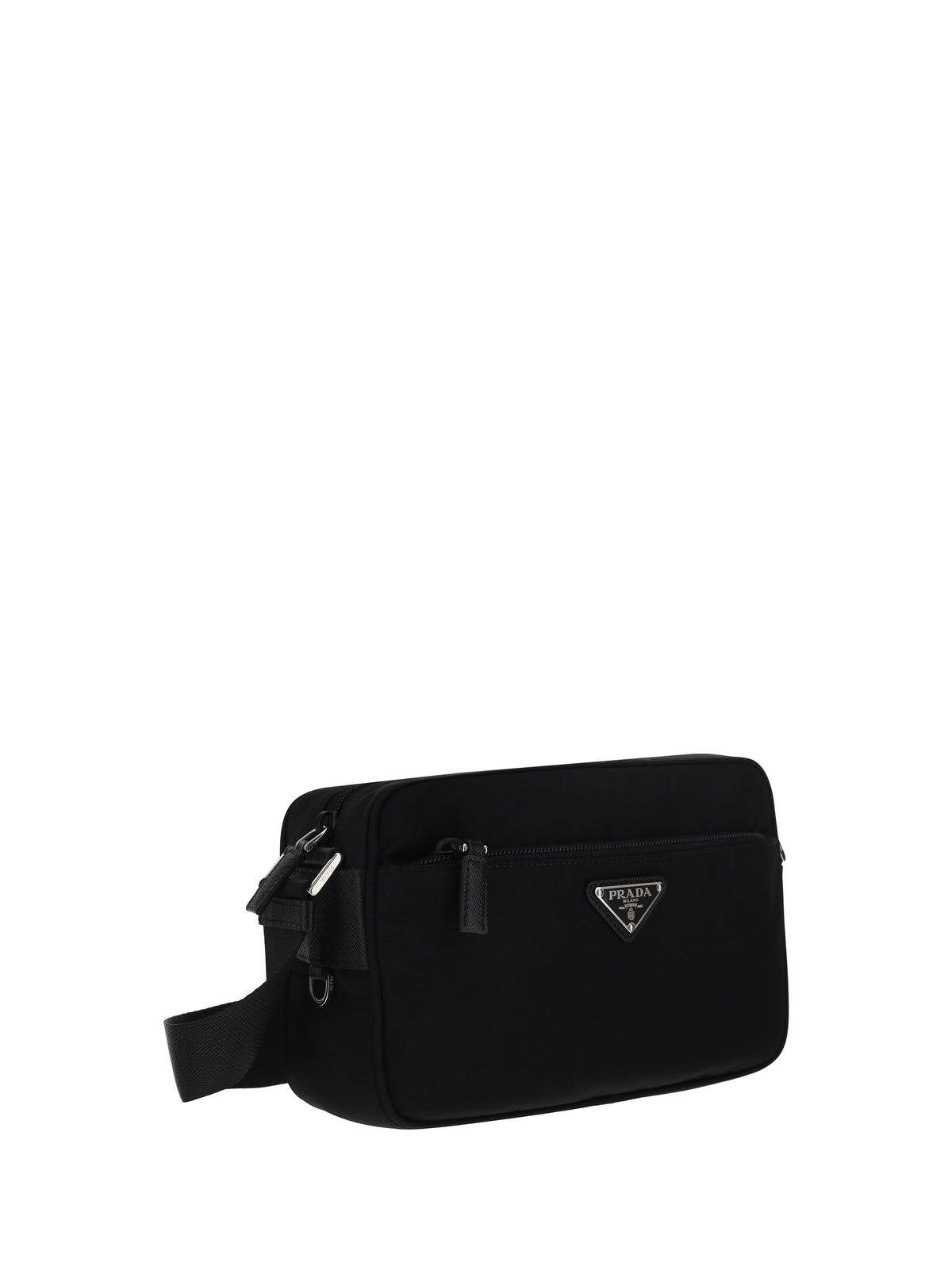 Prada Re-Nylon Crossbody Bag - Black
