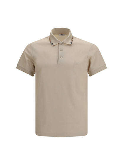 BURBERRY Piqué Polo Shirt