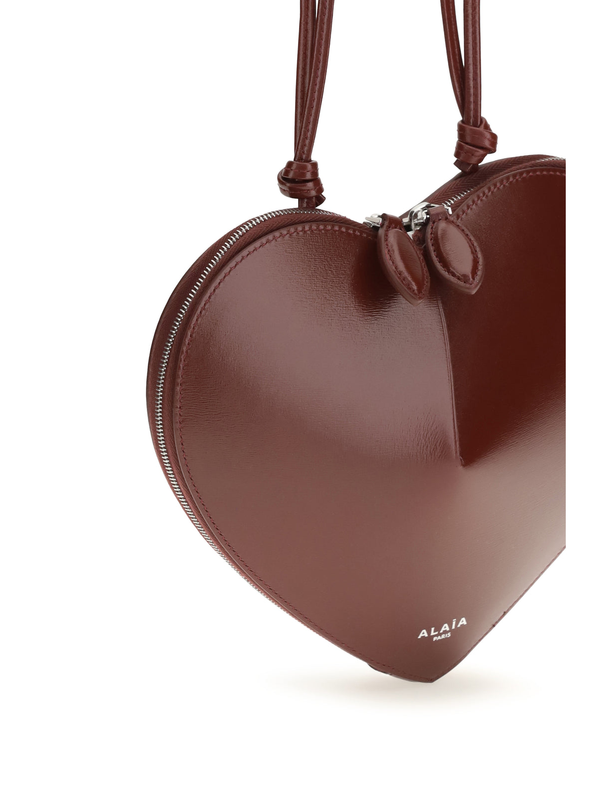 Alaïa LE COEUR BAG - Rouge Grenat