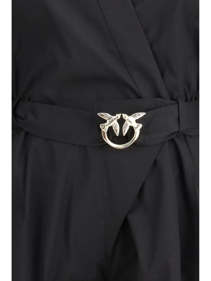 PINKO Buckle-belted Playsuit