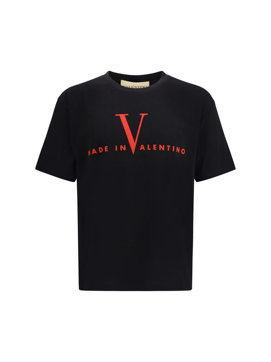 VALENTINO T-shirt with a “Made in Valentino” print