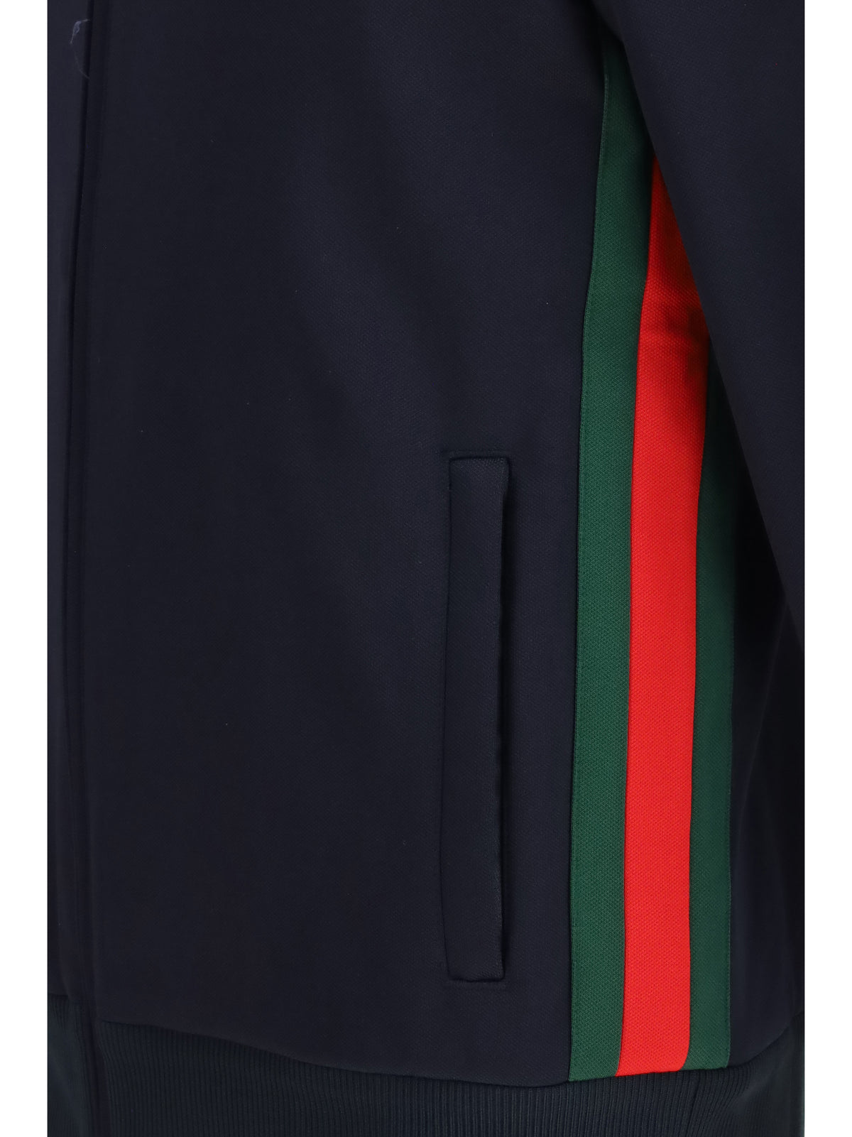 Gucci Technical jersey zip-up Jacket - Ink/Mix