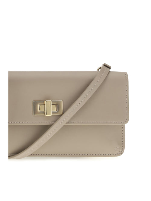 Fendi Peekaboo Chain Wallet - Tortora