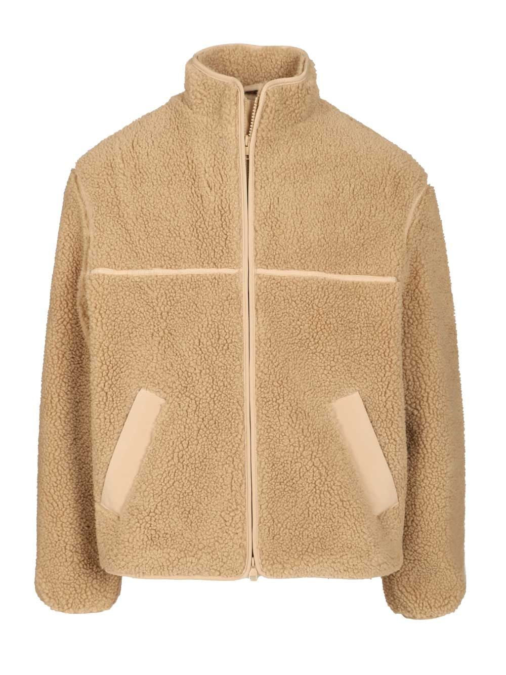 Maison Kitsuné Fleece Jacket - Beige