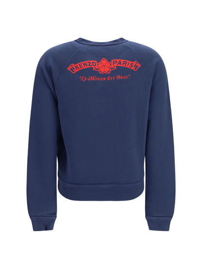 KENZO Kenzo Paris Emblem embroidered cotton Sweatshirt