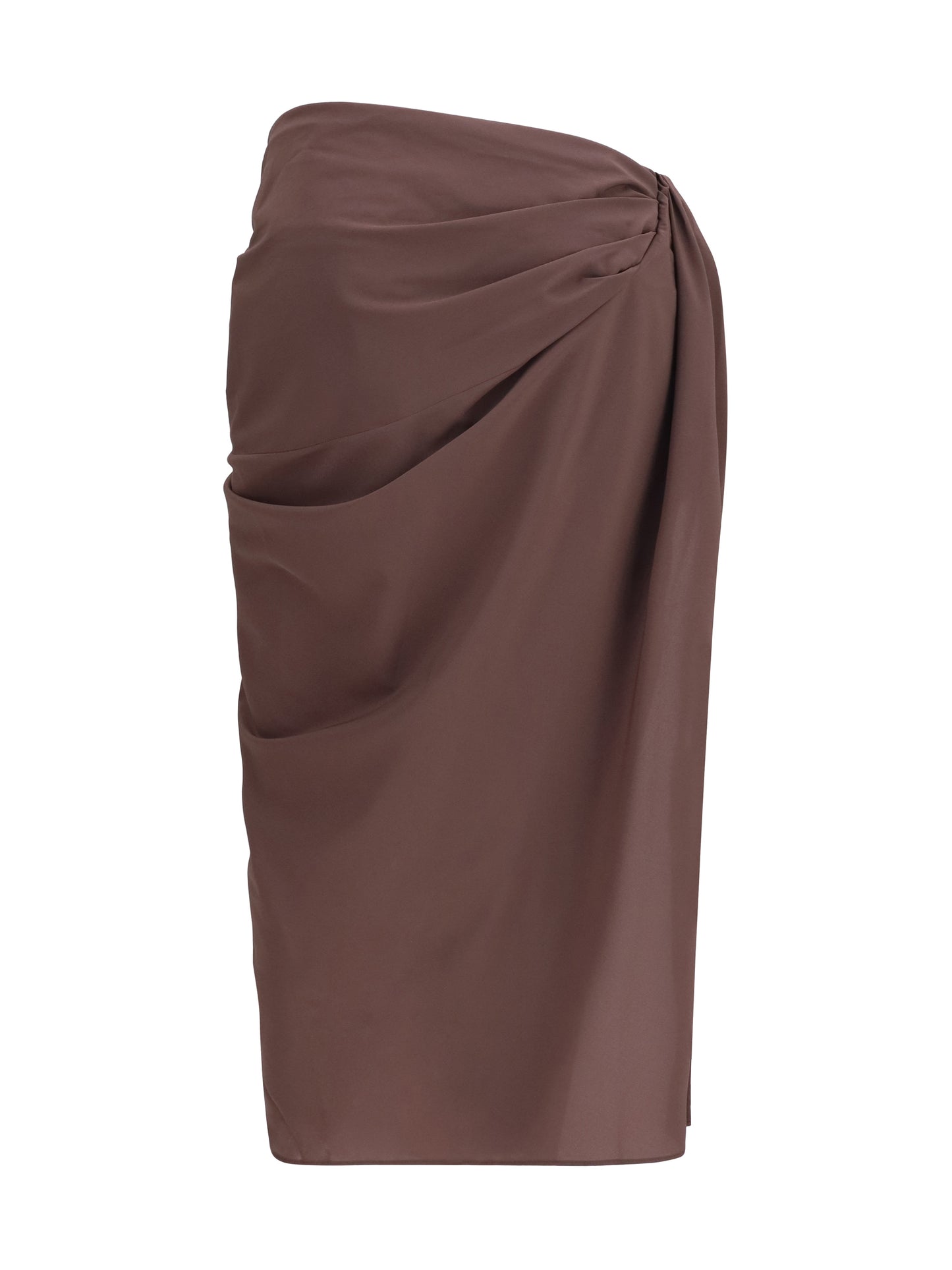 JACQUEMUS Pareo Skirt in stretch muslin