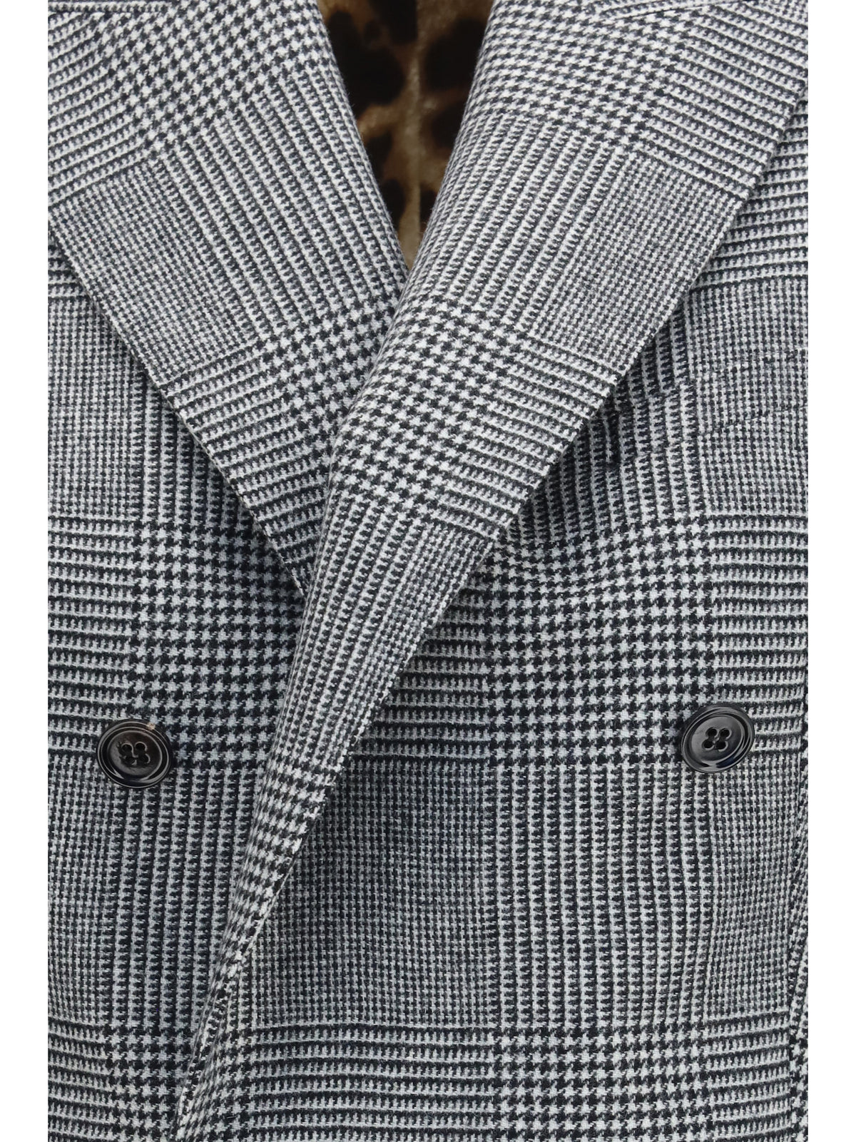 Dolce & Gabbana Prince of wales double breasted Vest - Checkered-Check-Tartan