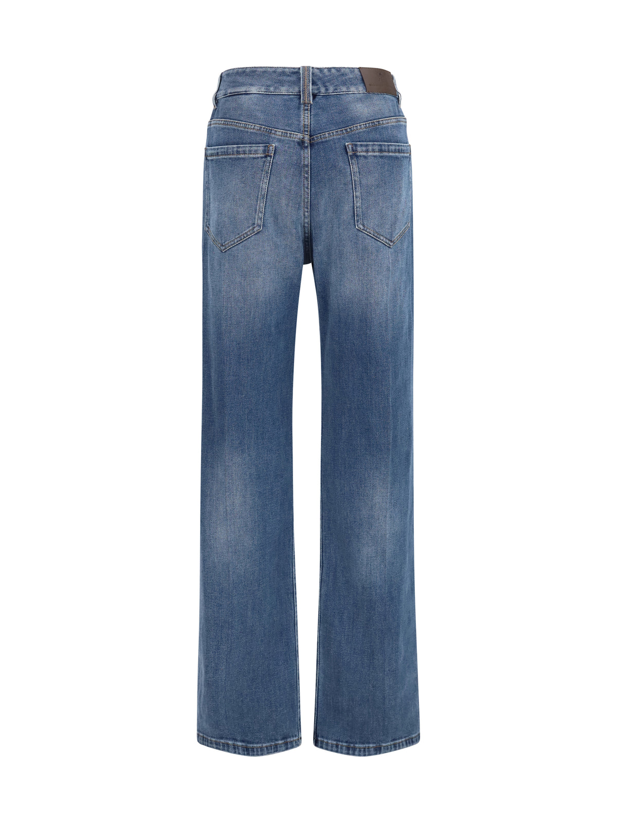 Brunello Cucinelli Cotton denim Pants - Essential Dark Blue Denim