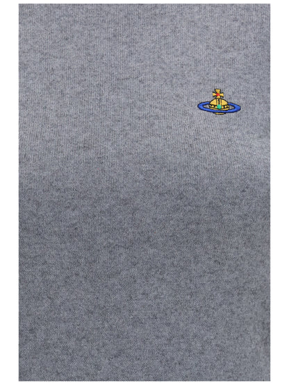 Vivienne Westwood Bea Top - Dark Grey Melange