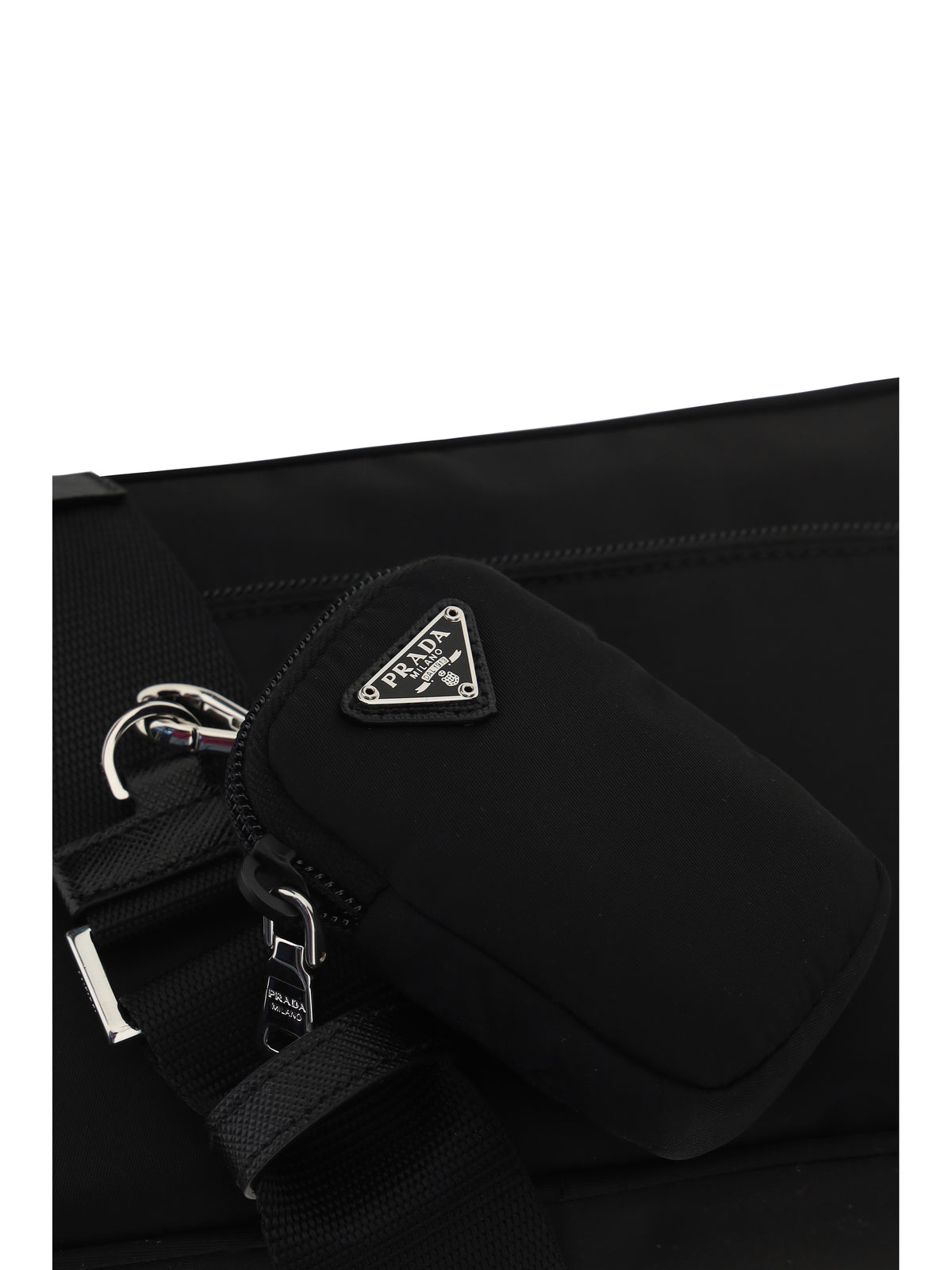 Prada Re-Nylon Crossbody Bag - Black