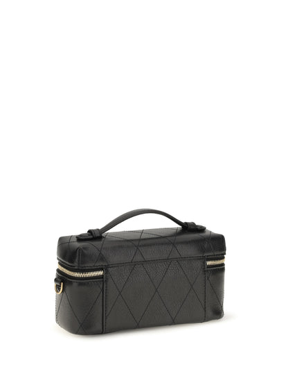 Tory Burch Charlie Beauty Case - Black
