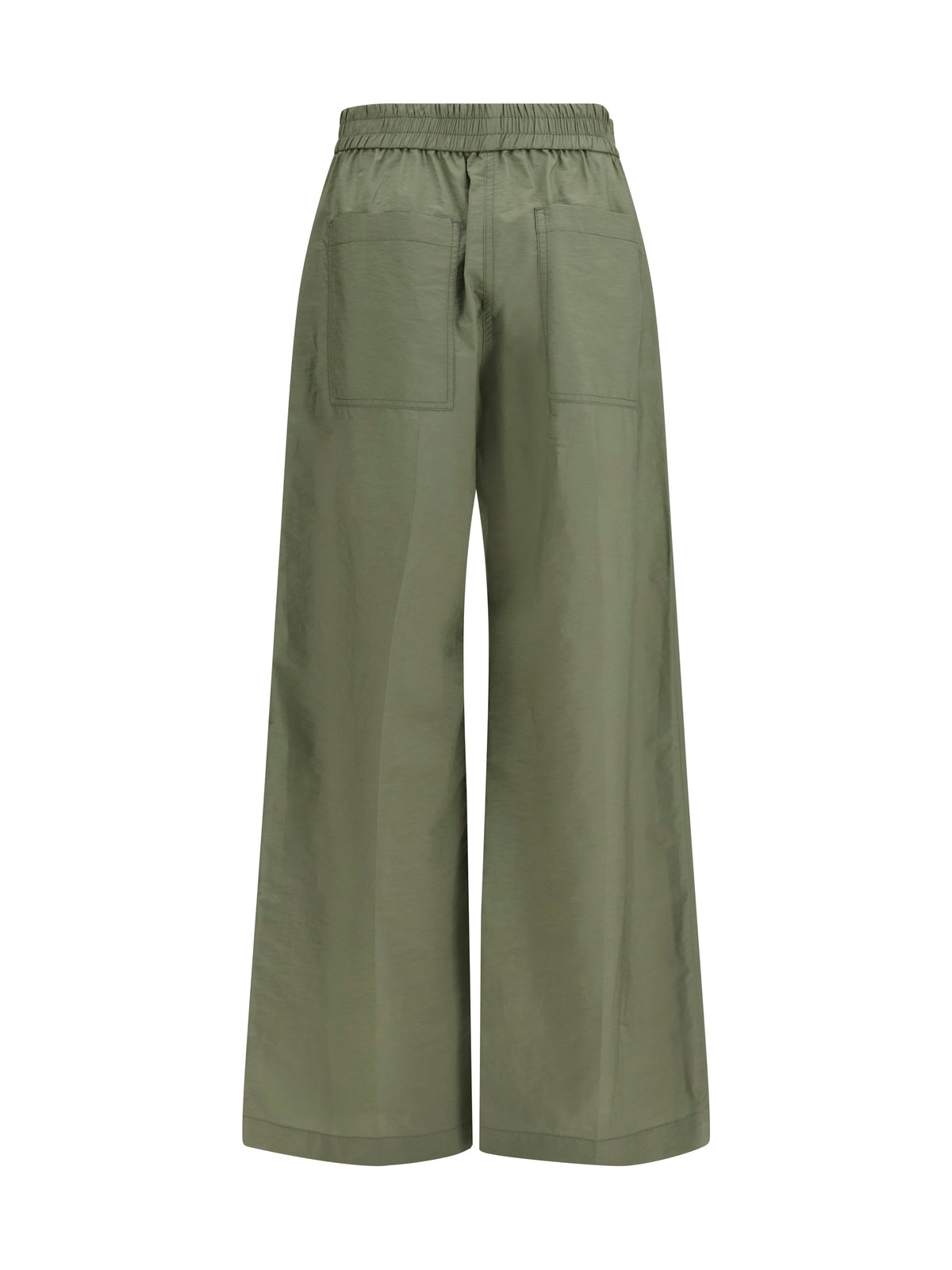 Brunello Cucinelli Pants with elasticated waist - Eucalipto