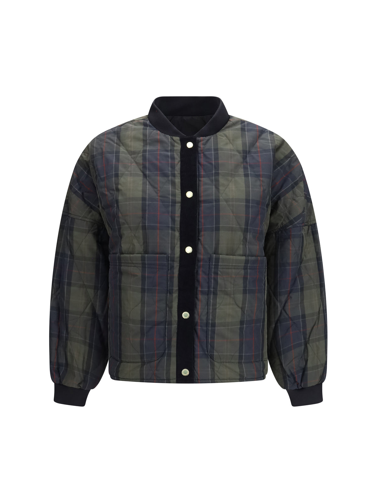 Barbour Reversible quilted Ravenshill Jacket - Black/Shadow Classic
