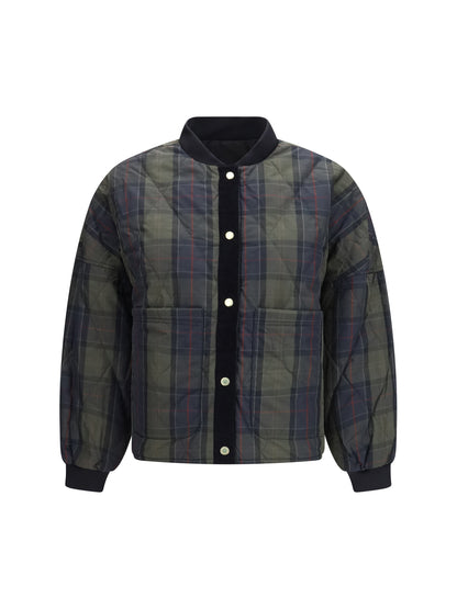 Barbour Reversible quilted Ravenshill Jacket - Black/Shadow Classic