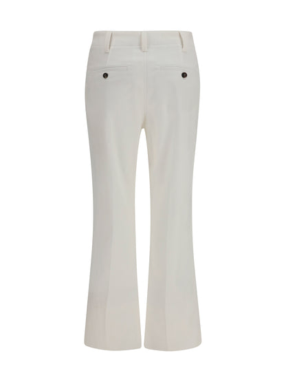 Brunello Cucinelli Slim flared Pants - Off White