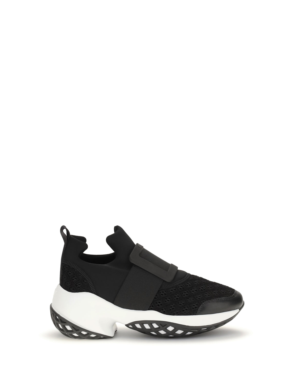 Roger Vivier Viv Run Sneakers - Black