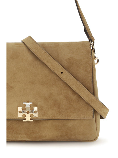 TORY BURCH Charlie suede Shoulder Bag