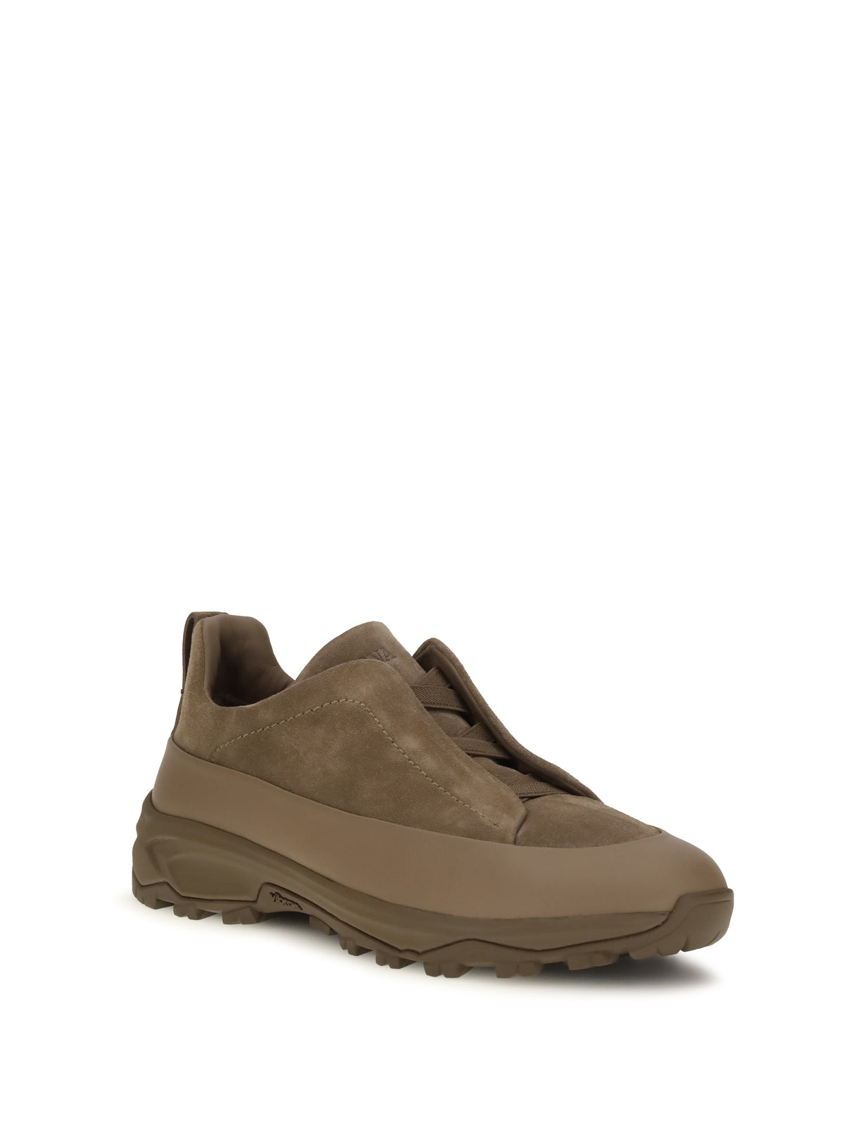 Zegna Triple Stitch™ Monte leather and suede Sneakers - E2