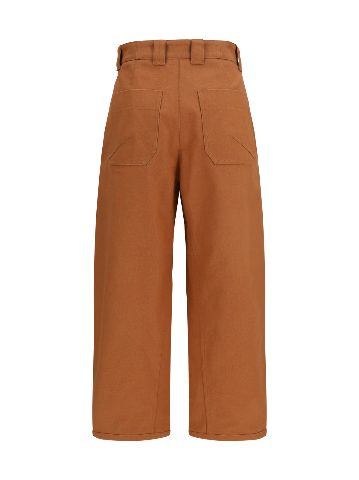 Chloé Cotton canvas barrel-leg Pants - Blushy Pink