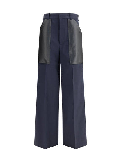 BOTTEGA VENETA Wool and cotton Pants