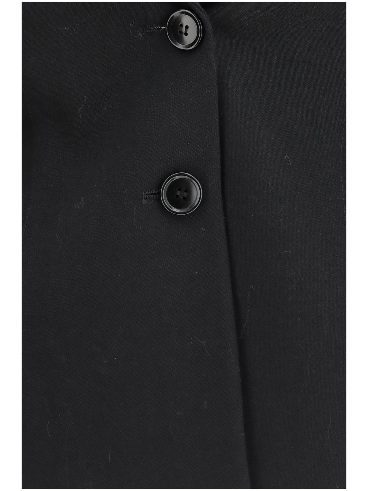 Alaïa Lightweight wool single-breasted Jacket - Noir