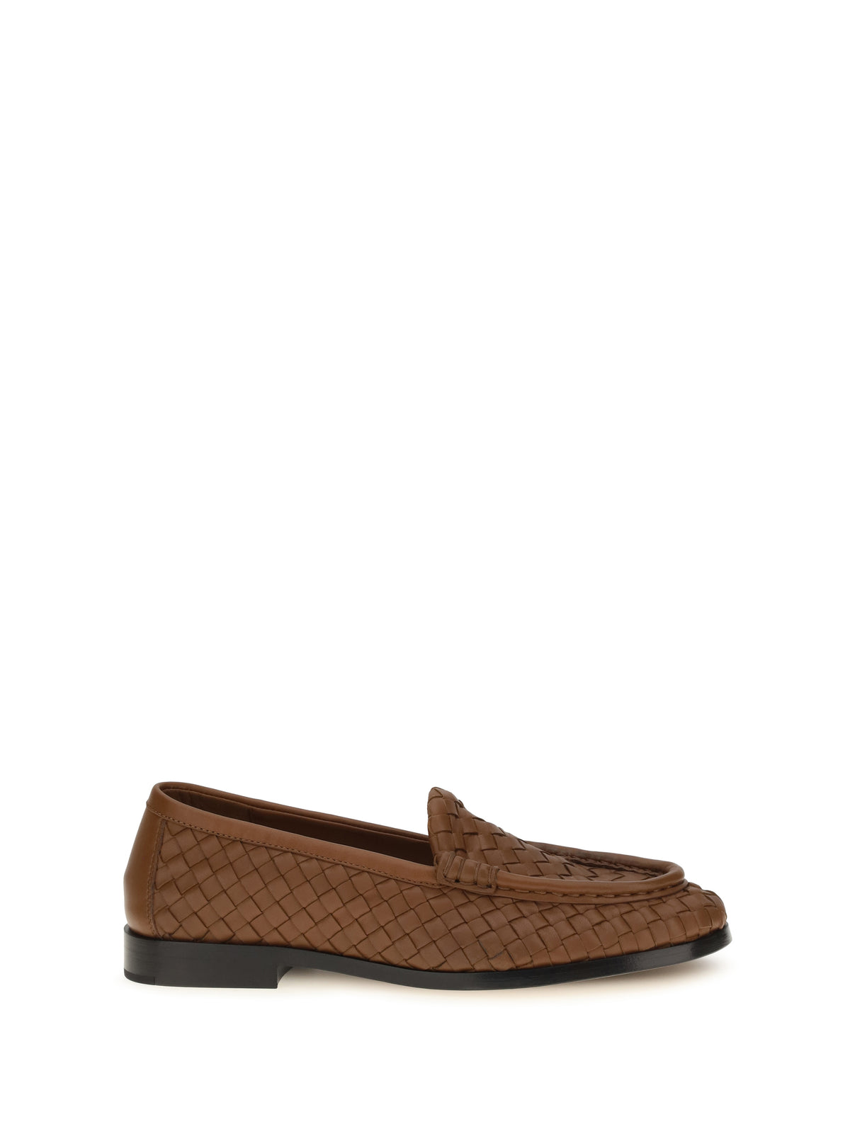 Bottega Veneta Silenzio Loafers - Tannin