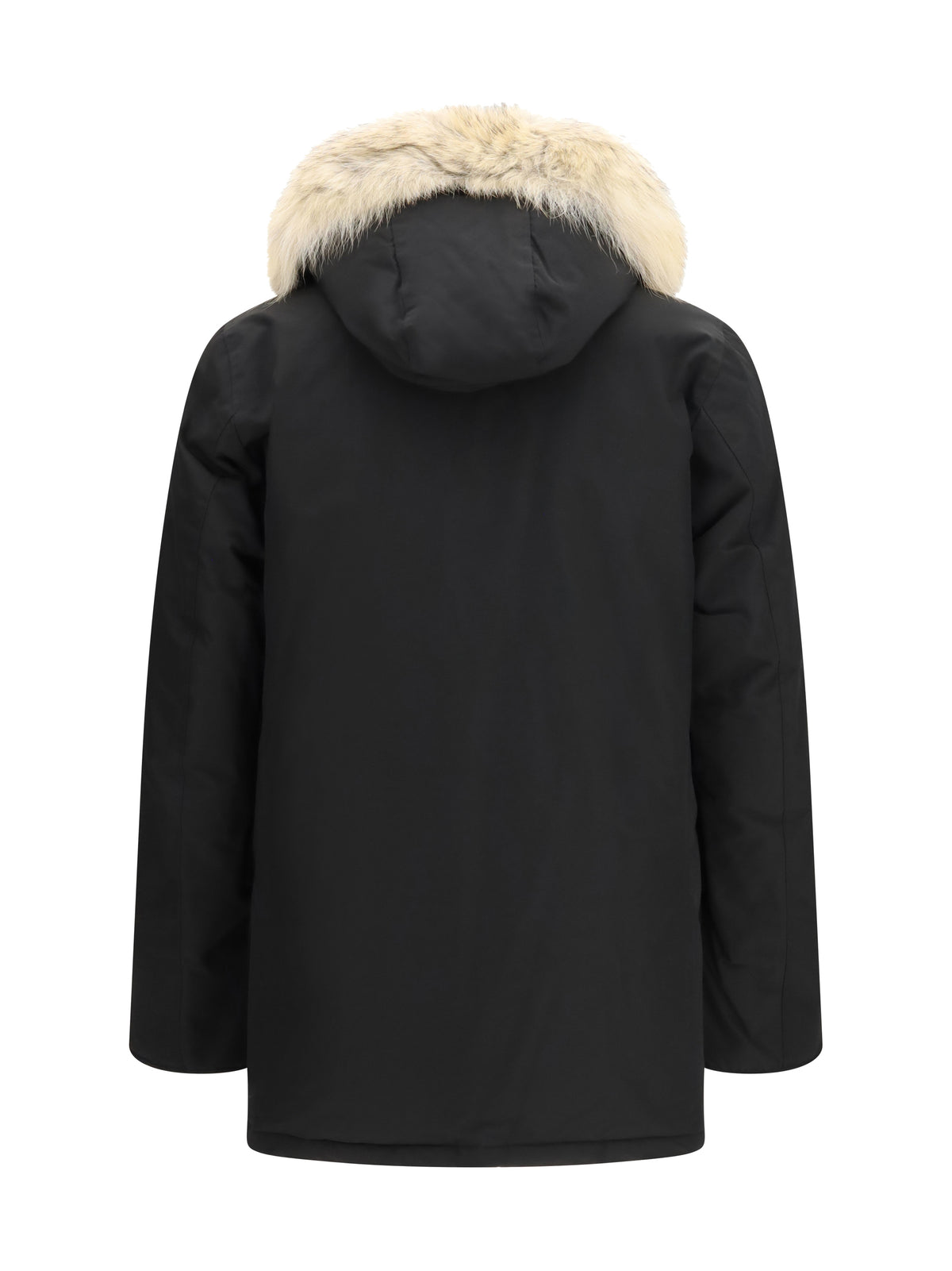 Woolrich Arctic Ramar Cloth Parka with removable fur - Black