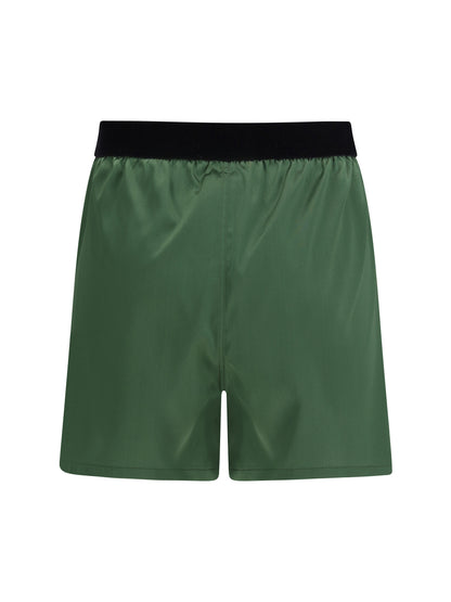 TOM FORD Stretch silk satin PJ Shorts
