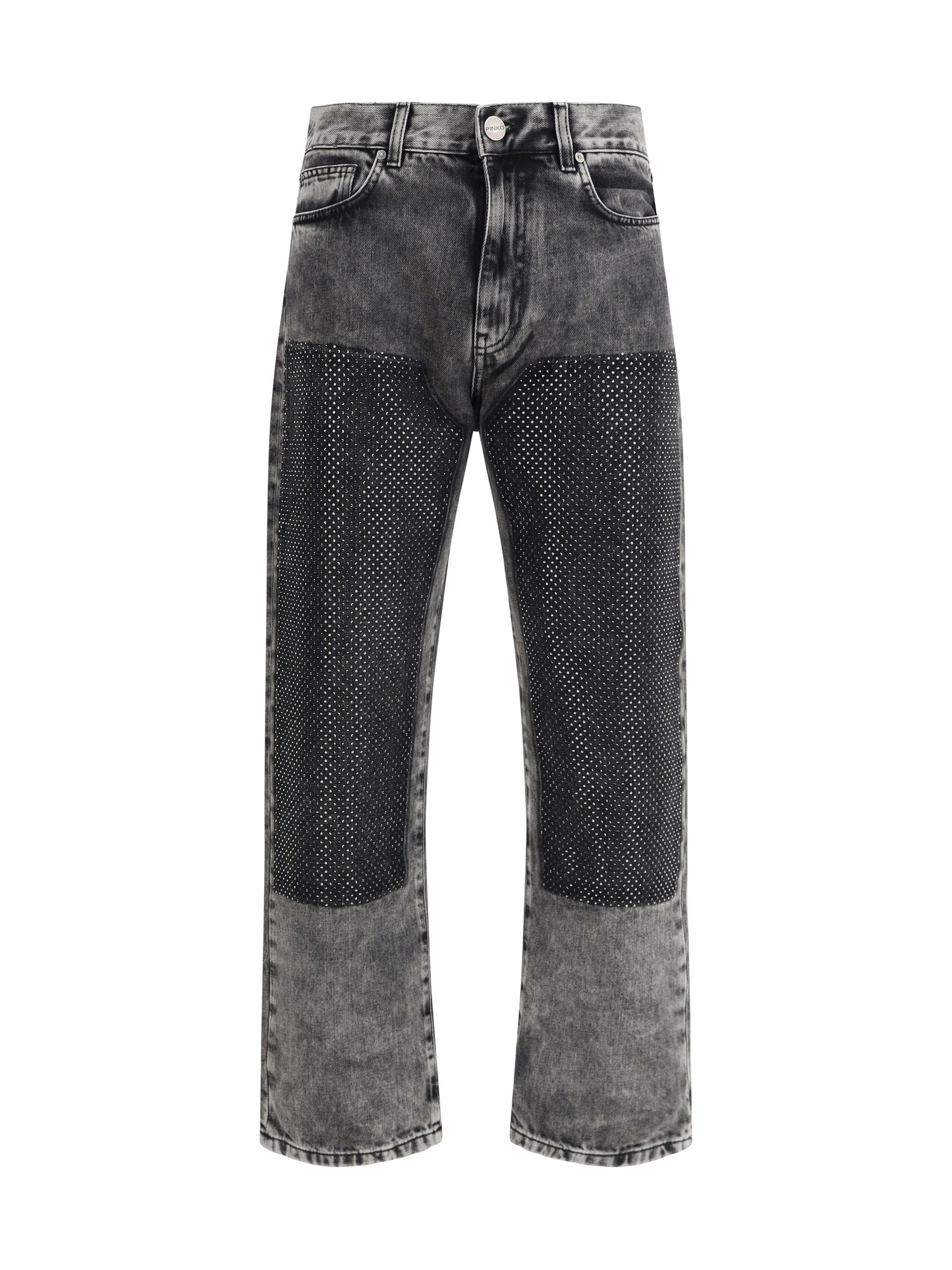 PINKO Five-pocket Jeans with mini studs