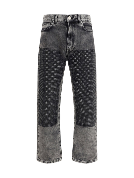 PINKO Five-pocket Jeans with mini studs